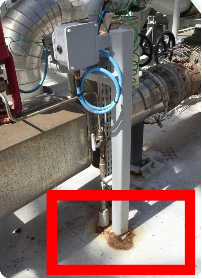 Example of defects shown in Prime Energy site